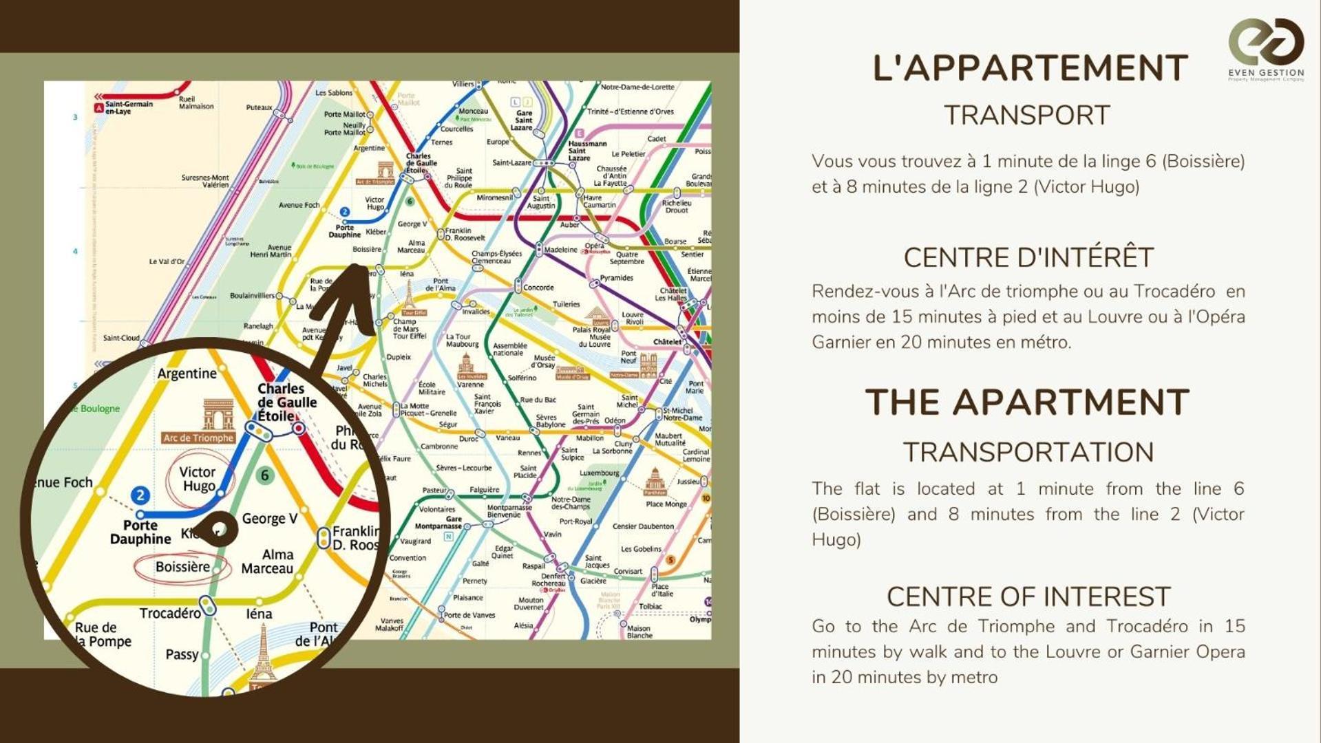 Appartamento Cosy&Luxury Kléber Trocadéro Arc de Triomphe Parigi Esterno foto